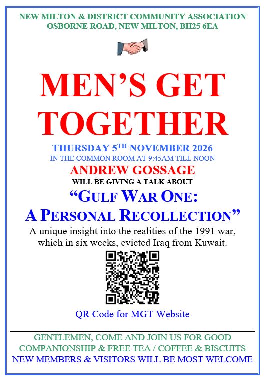 Poster of meeting